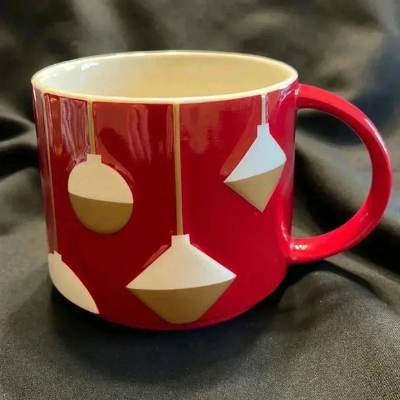 Starbucks 2012 Bone China Christmas Mug 14 Oz ~Never Used~ - Picture 1 of 4